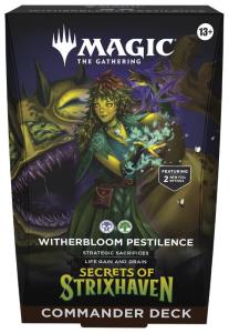 FÖRKÖP: Magic, Secrets of Strixhaven Commander Deck - Witherbloom Pestilence (Preliminär release 17/4 | 24/4 2026 läs beskrivning)