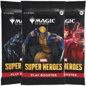 FÖRKÖP: Magic: The Gathering Marvel Super Heroes 3 Play Boosters (Preliminär release 22/6 | 26/6 2026 läs beskrivning)