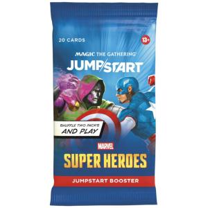 FÖRKÖP: Magic: The Gathering Marvel Super Heroes JUMPSTART Booster (Preliminär release 22/6 | 26/6 2026 läs beskrivning)