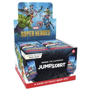 FÖRKÖP: Magic: The Gathering Marvel Super Heroes JUMPSTART Booster Display (Preliminär release 22/6 | 26/6 2026 läs beskrivning)