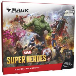Magic: The Gathering—Marvel Super Heroes Scene Box - Heroes United