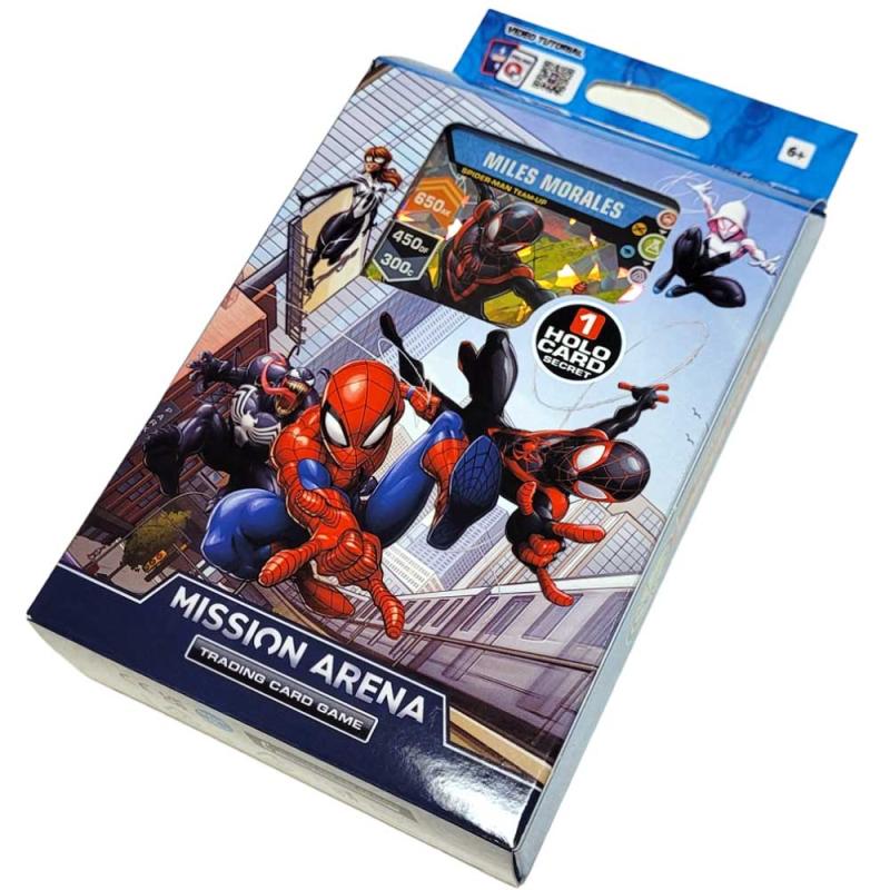 1 Theme Deck Spider-Man: Miles Morales - Marvel Mission Arena TCG