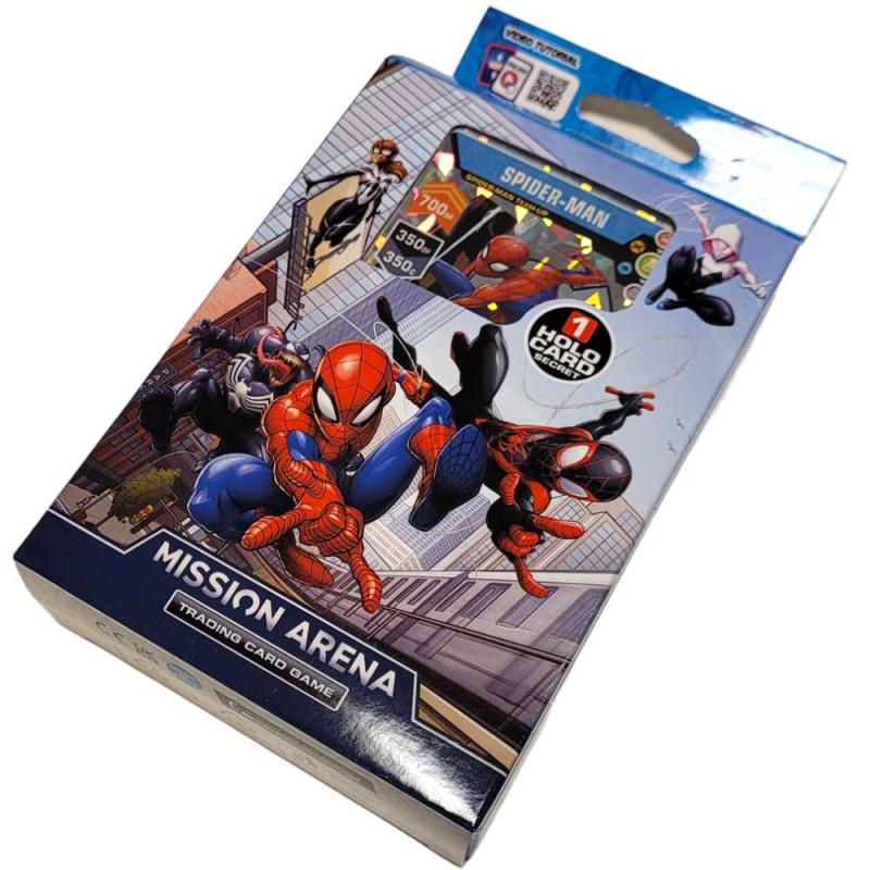 1 Theme Deck Spider-Man: Spider-Man - Marvel Mission Arena TCG