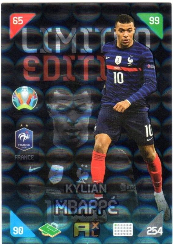 Adrenalyn Euro 2021 (Kick Off)  - Kylian Mbappé (Portugal) - Limited Edition