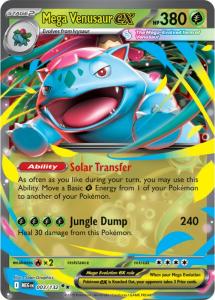 ME01 - Mega Evolutions - 003/132 - Mega Venusaur ex - Double Rare