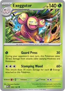 ME01 - Mega Evolutions - 005/132 - Exeggutor - Uncommon