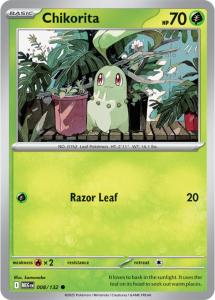 ME01 - Mega Evolutions - 008/132 - Chikorita - Common