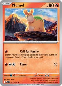 ME01 - Mega Evolutions - 021/132 - Numel - Common