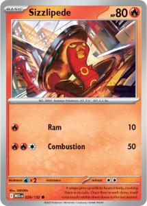 ME01 - Mega Evolutions - 029/132 - Sizzlipede - Common