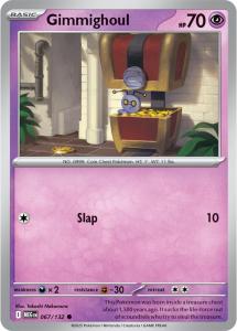 ME01 - Mega Evolutions - 067/132 - Gimmighoul - Common