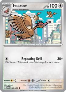 ME01 - Mega Evolutions - 103/132 - Fearow - Common