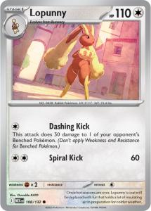 ME01 - Mega Evolutions - 108/132 - Lopunny - Common