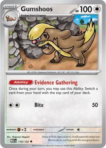 ME01 - Mega Evolutions - 110/132 - Gumshoos - Uncommon
