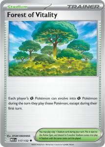 ME01 - Mega Evolutions - 117/132 - Forest of Vitality - Uncommon