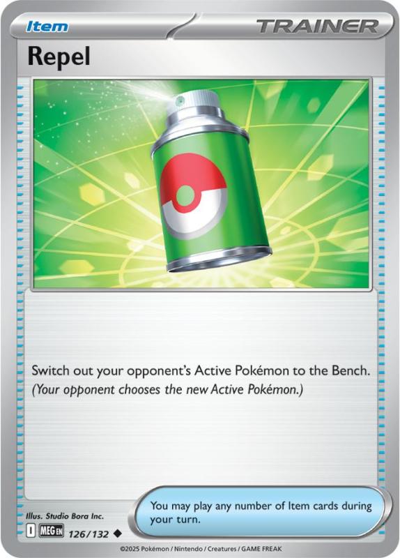 ME01 - Mega Evolutions - 126/132 - Repel - Uncommon
