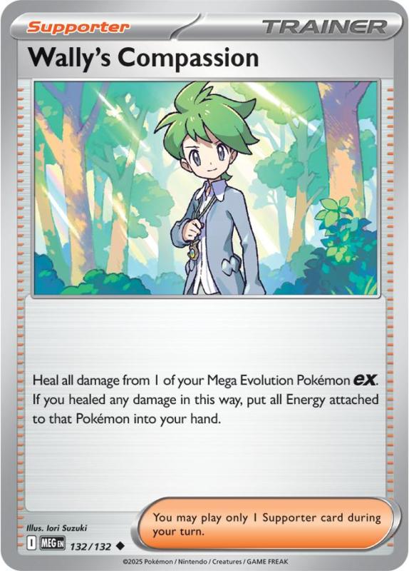 ME01 - Mega Evolutions - 132/132 - Wally’s Compassion - Uncommon