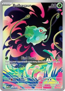 ME01 - Mega Evolutions - 133/132 - Bulbasaur - Illustration Rare