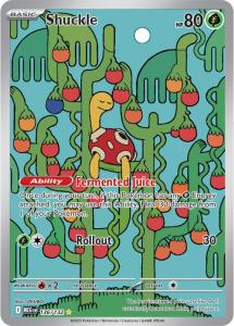 ME01 - Mega Evolutions - 136/132 - Shuckle - Illustration Rare