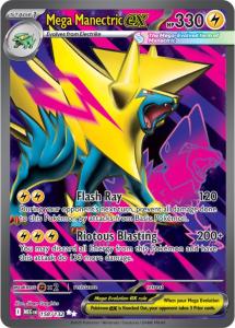 ME01 - Mega Evolutions - 158/132 - Mega Manectric ex - Ultra Rare