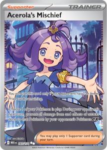 ME01 - Mega Evolutions - 165/132 - Acerola’s Mischief - Ultra Rare