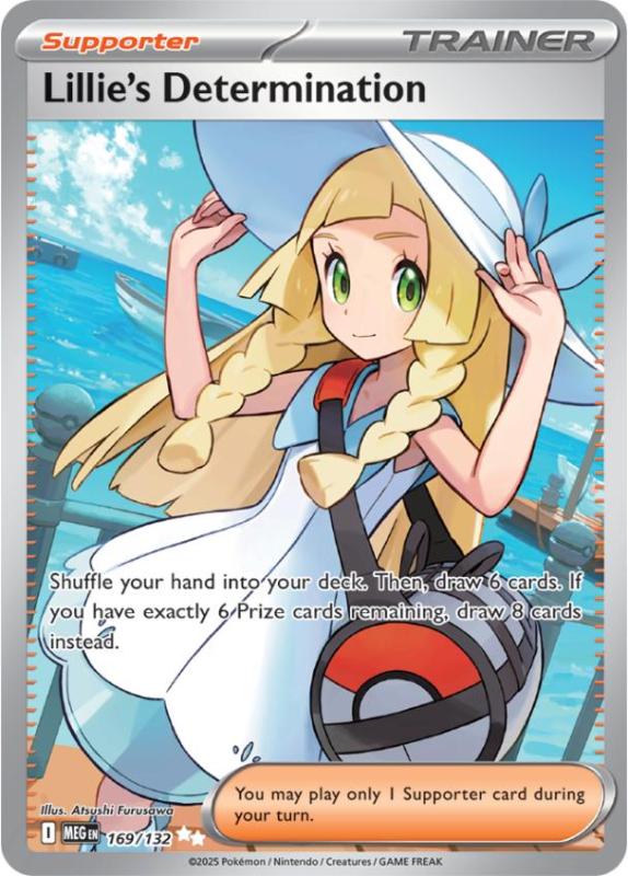 ME01 - Mega Evolutions - 169/132 - Lillie’s Determination - Ultra Rare