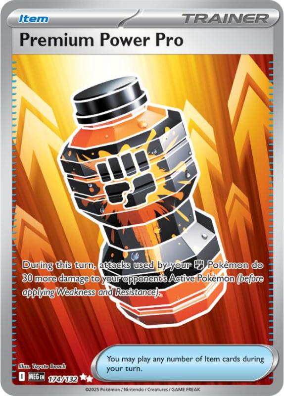 ME01 - Mega Evolutions - 174/132 - Premium Power Pro - Ultra Rare