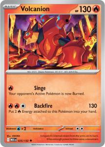 ME01 - Mega Evolutions - 025/132 - Volcanion - Uncommon Reverse
