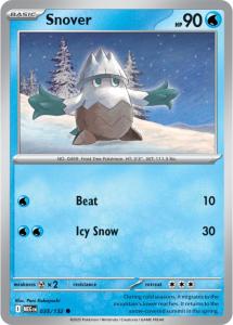 ME01 - Mega Evolutions - 035/132 - Snover - Common Reverse