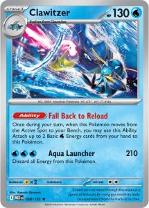 ME01 - Mega Evolutions - 038/132 - Clawitzer - Rare Reverse