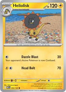 ME01 - Mega Evolutions - 053/132 - Heliolisk - Common Reverse