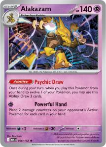 ME01 - Mega Evolutions - 056/132 - Alakazam - Rare Reverse