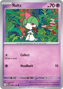 ME01 - Mega Evolutions - 058/132 - Ralts - Common Reverse