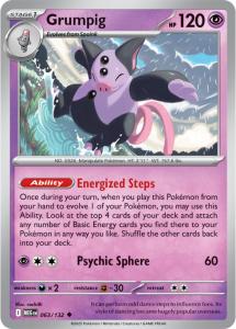 ME01 - Mega Evolutions - 063/132 - Grumpig - Uncommon Reverse