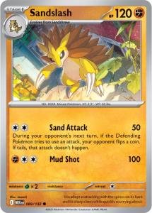 ME01 - Mega Evolutions - 069/132 - Sandslash - Common Reverse
