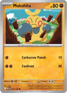 ME01 - Mega Evolutions - 072/132 - Makuhita - Common Reverse