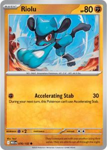 ME01 - Mega Evolutions - 076/132 - Riolu - Common Reverse