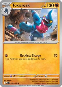 ME01 - Mega Evolutions - 079/132 - Toxicroak - Common Reverse