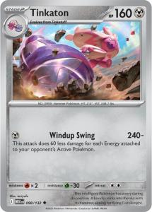 ME01 - Mega Evolutions - 098/132 - Tinkaton - Uncommon Reverse