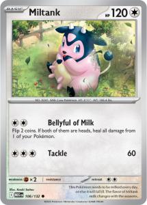 ME01 - Mega Evolutions - 106/132 - Miltank - Common Reverse