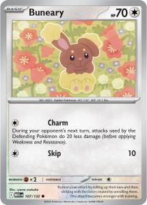 ME01 - Mega Evolutions - 107/132 - Buneary - Common Reverse