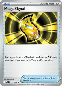 ME01 - Mega Evolutions - 121/132 - Mega Signal - Uncommon Reverse