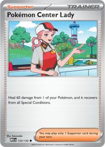 ME01 - Mega Evolutions - 123/132 - Pokémon Center Lady - Common Reverse