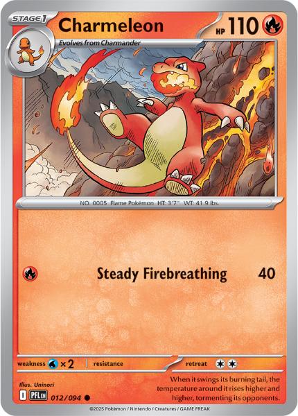 ME02 - Phantasmal Flames - 012/094 - Charmeleon - Common