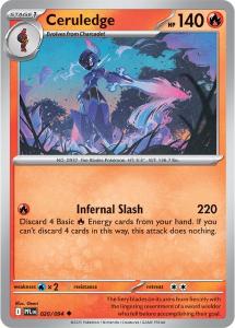 ME02 - Phantasmal Flames - 020/094 - Ceruledge - Uncommon