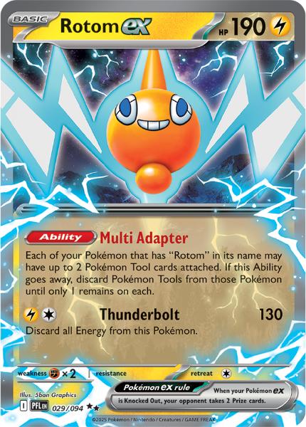 ME02 - Phantasmal Flames - 029/094 - Rotom ex - Double Rare