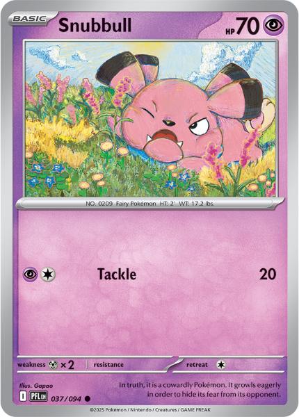 ME02 - Phantasmal Flames - 037/094 - Snubbull - Common