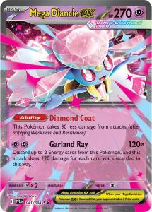 ME02 - Phantasmal Flames - 041/094 - Mega Diancie ex - Double Rare