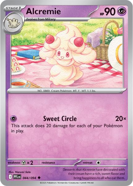 ME02 - Phantasmal Flames - 044/094 - Alcremie - Uncommon