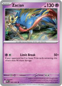 ME02 - Phantasmal Flames - 045/094 - Zacian - Rare