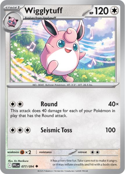 ME02 - Phantasmal Flames - 077/094 - Wigglytuff - Uncommon